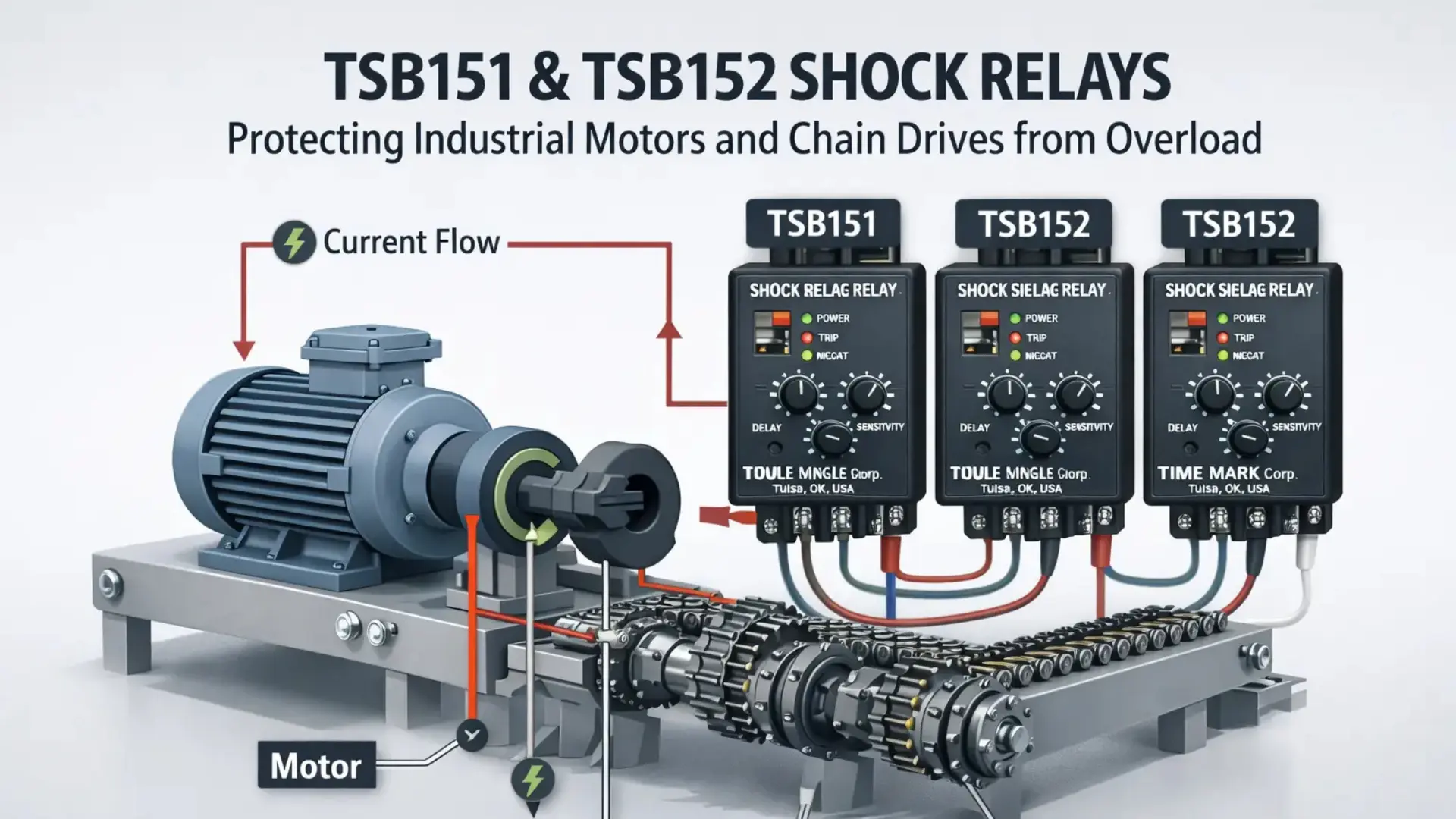 Shock Relay for Industrial Overload Protection