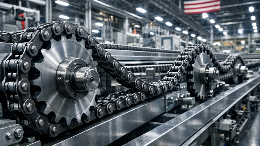 Roller chain supplier in Toledo OH providing industrial roller chains and sprockets