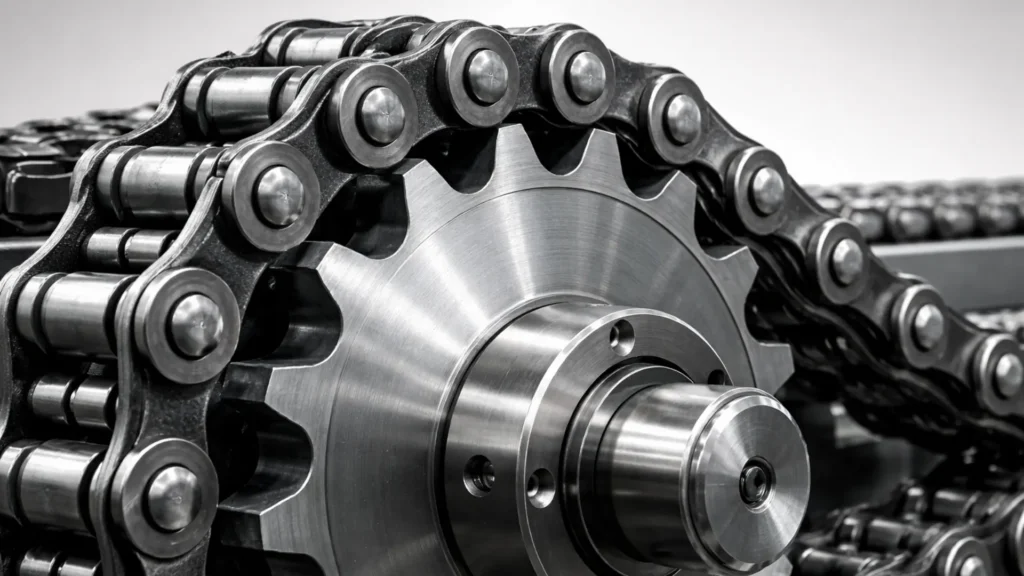 High-quality roller chains and chain rollers meeting USA roller chain standards